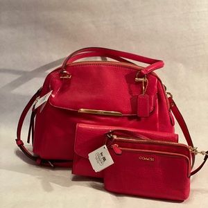 Pink Ruby Coach 3 piece set